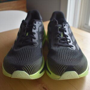 Adidas Supernova Rise, Men's 11D, CORE BLACK / GREY FIVE / GREEN SPARK